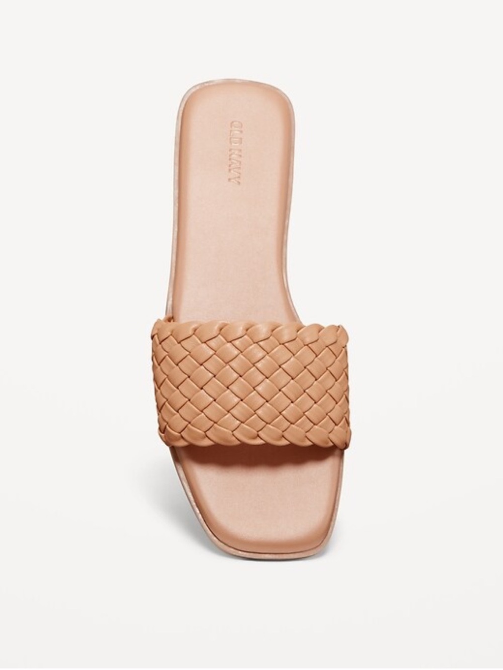 NWT Old Navy Braided‎ Slide Sandal in Tan
